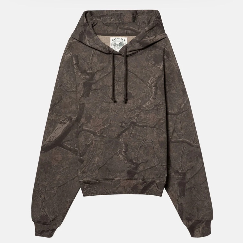 DAIRY BOY RIVER CAMO HOODIE - NEW IN BAG